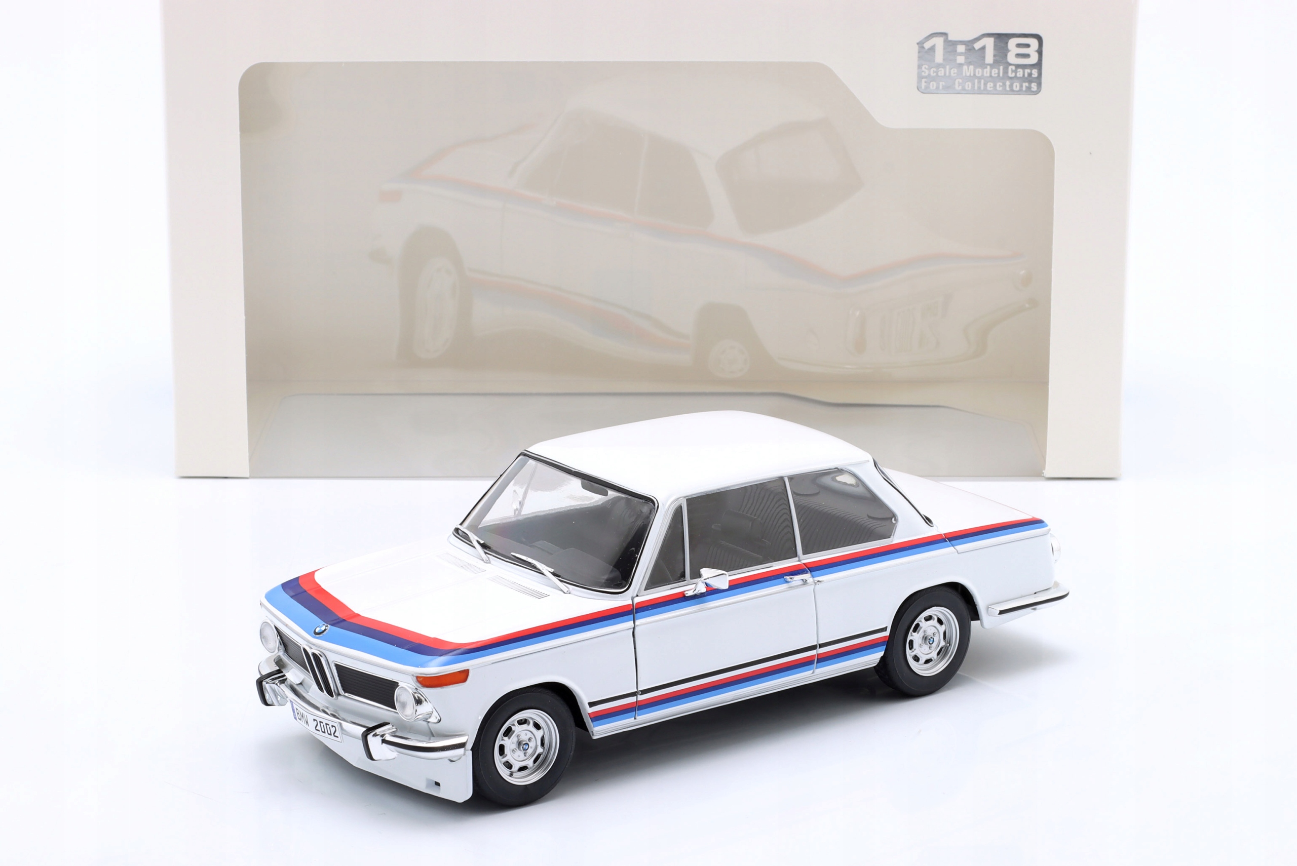 Solido Bmw 2002 Tii Turbo Evocation 1971 Bílá 1:18