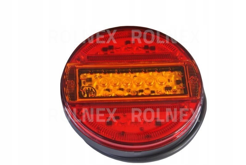 Zadní lampa kulatá Led Úzká 744/12-24V W95