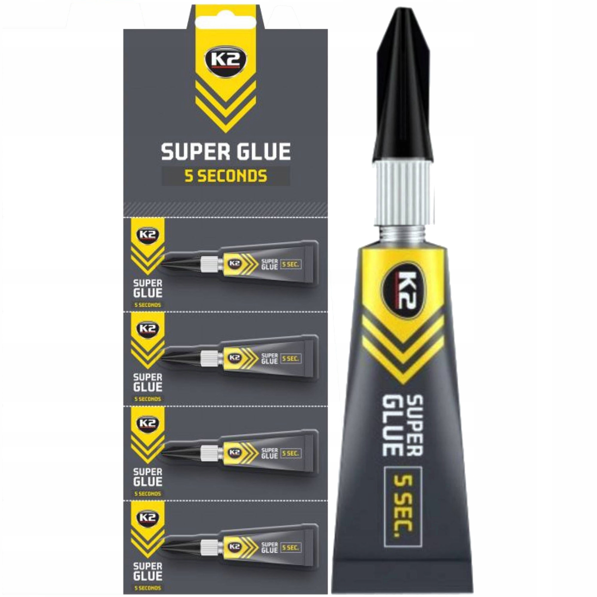 

4x K2 Glue 5SEKUND Mocny Klej Uniwersalny 3G