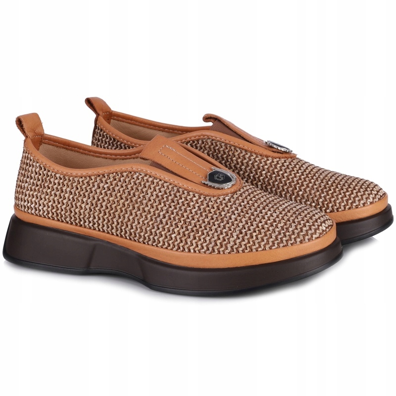 Dámské polobotky Bombonella 8T G028 409 T08 42-215 hnědé Kůže Vel. 37