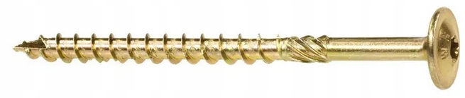

Wkręty Ciesielskie Do Drewna 8x80 mm Torx 10SZT
