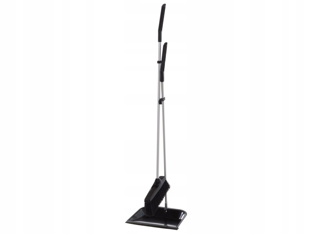 Levně Vysoký smeták s lopatkou, 98 cm