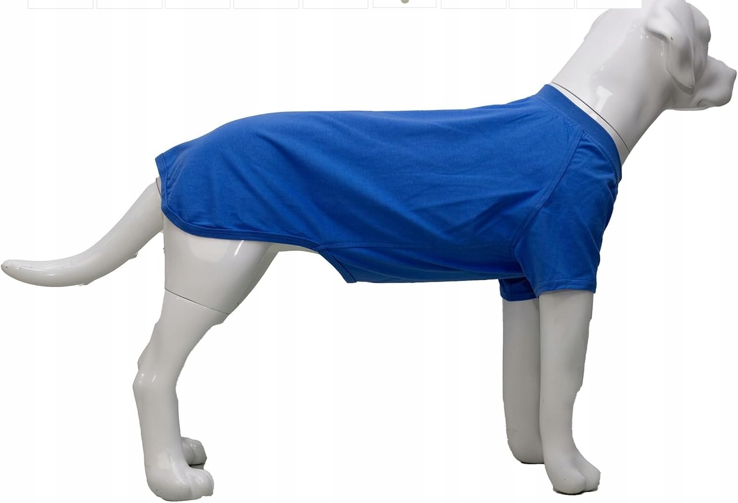 Tričko pro psa L Modré bavlněné oblečení Lovelonglong