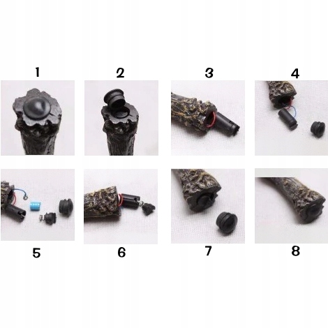 Różdżka VOLDEMORT MIKOŁAJKI ŚWIECĄCA LED MAGICZNA Tematyka, motyw Różdżka