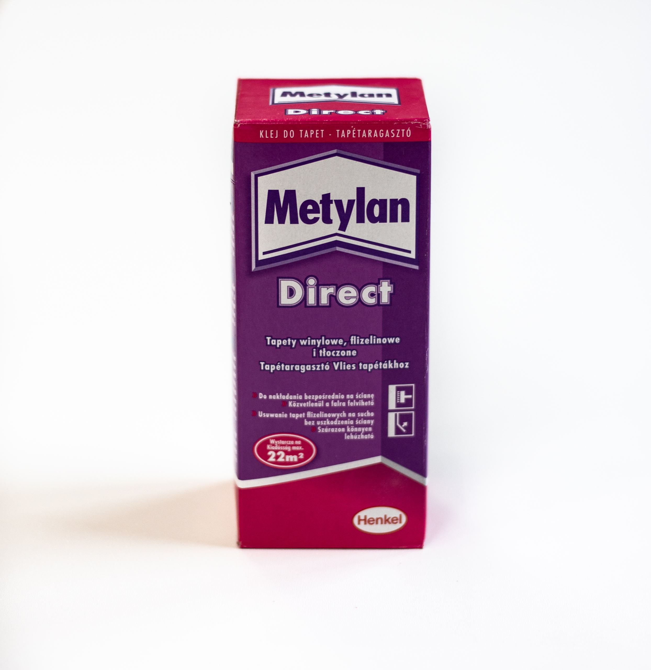 KLEJ DO TAPET METYLAN DIRECT 200g Wielkość opakowania 0.2 kg