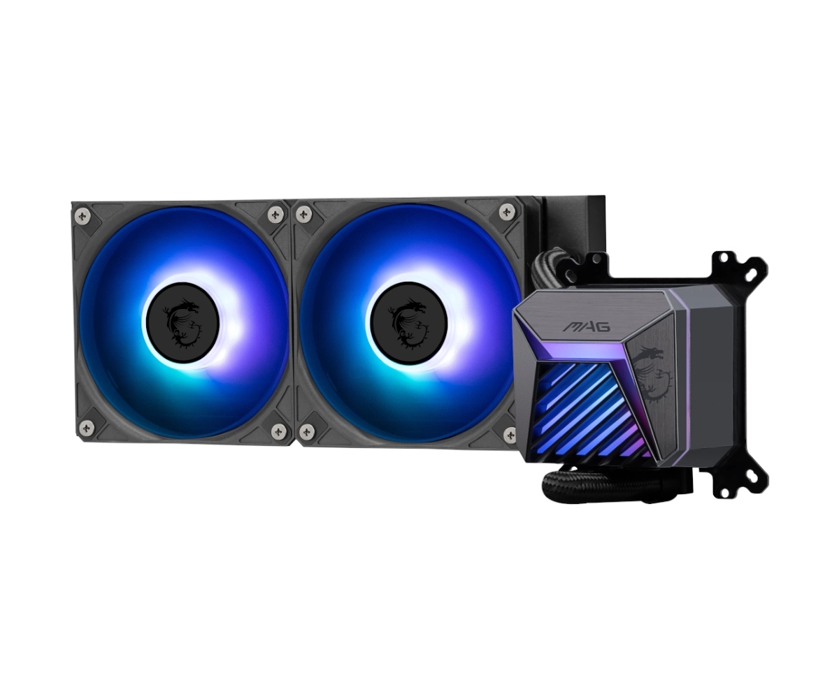 Chłodzenie wodne Aio do procesora Msi Mag CoreLiquid A15 240 Argb Intel Amd