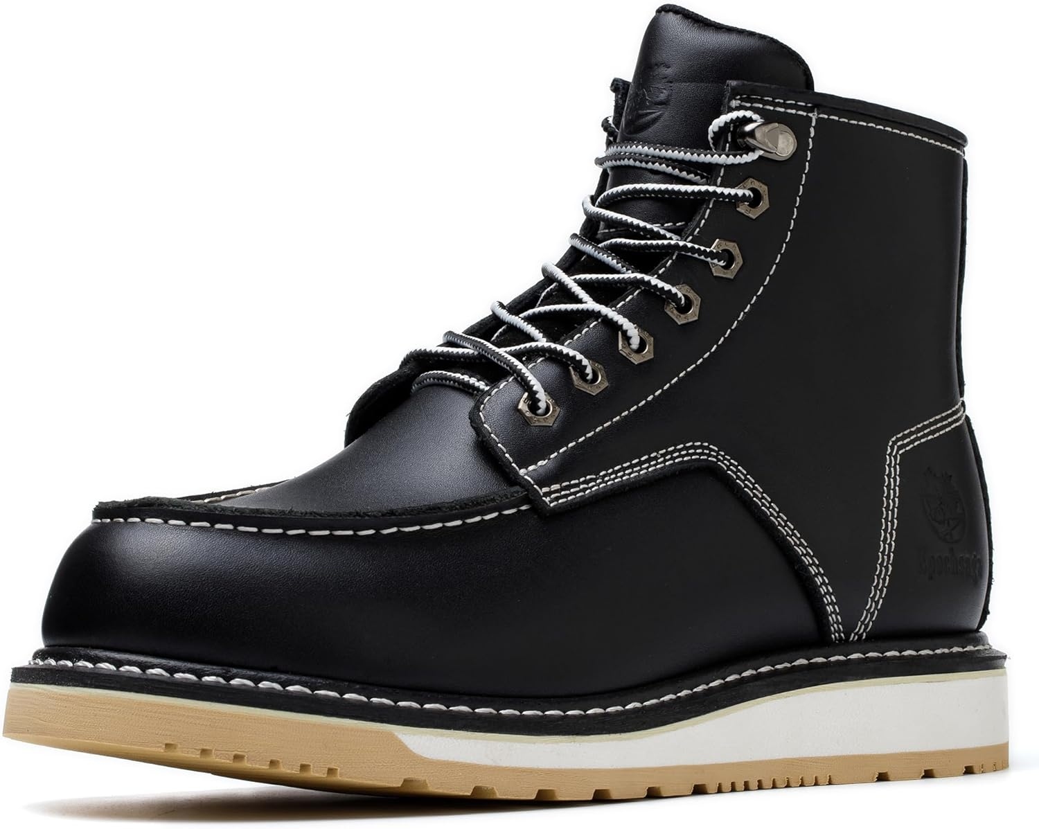 Sl-saint Černé Pánské Kotníkové Boty S Kontrastním Potiskem 42,5 6CB