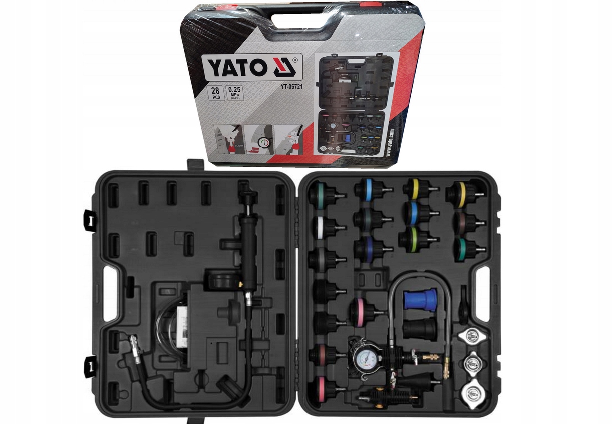 MIERNIK SZCZELNOŚCI UKŁADU CHŁODZENIA TESTER