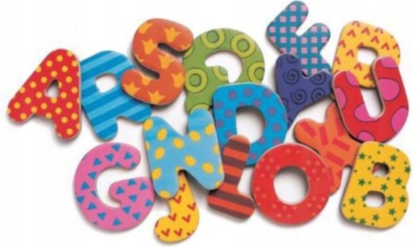 

Zesgaw Magnetyczne literki magnesy Alfabet 100szt.