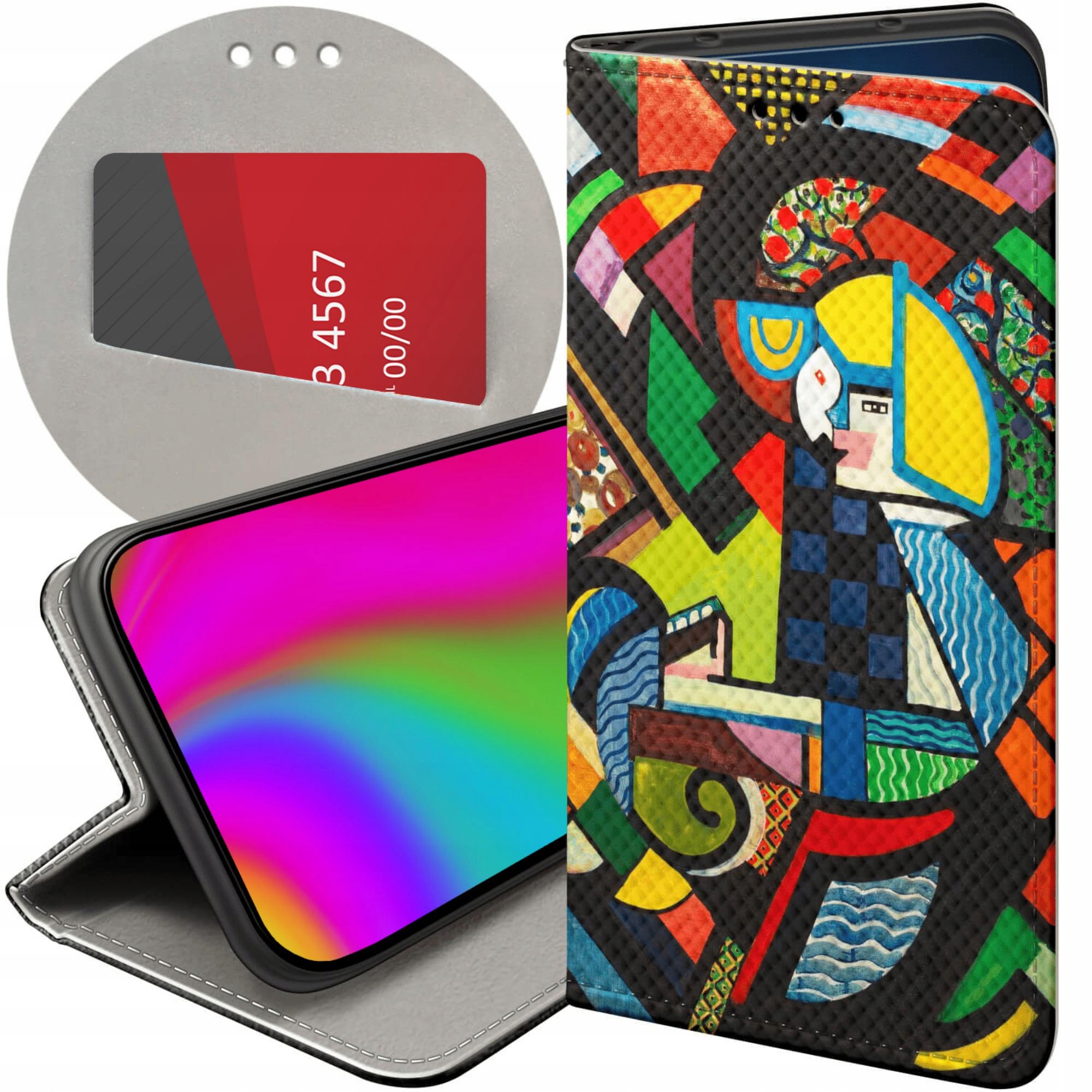 Etui Do Xiaomi Redmi Note 12 Pro Plus Kubizm Abstrakcjonizm Geometria