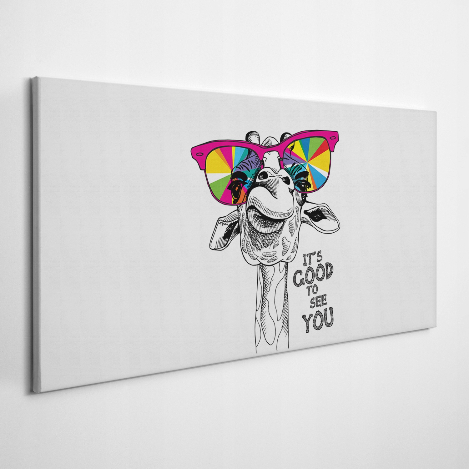 

Fotoobraz na płótnie Żyrafa Zwierzę Portret 120x60