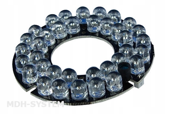 OŚWIETLACZ IR 36 DUŻYCH LED REFLEKTOR PODCZERWIENI Model FY-10036