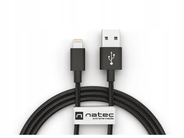 

Natec Kabel Lightning(m)->usb-a(m) 1.5M Oplot