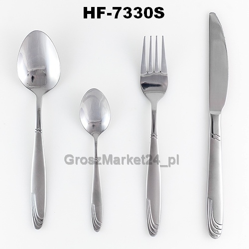 Komplet sztućców Hoffner HF-7330S 24 elementy sztućce na 6 osób grube EAN (GTIN) 5901832185604