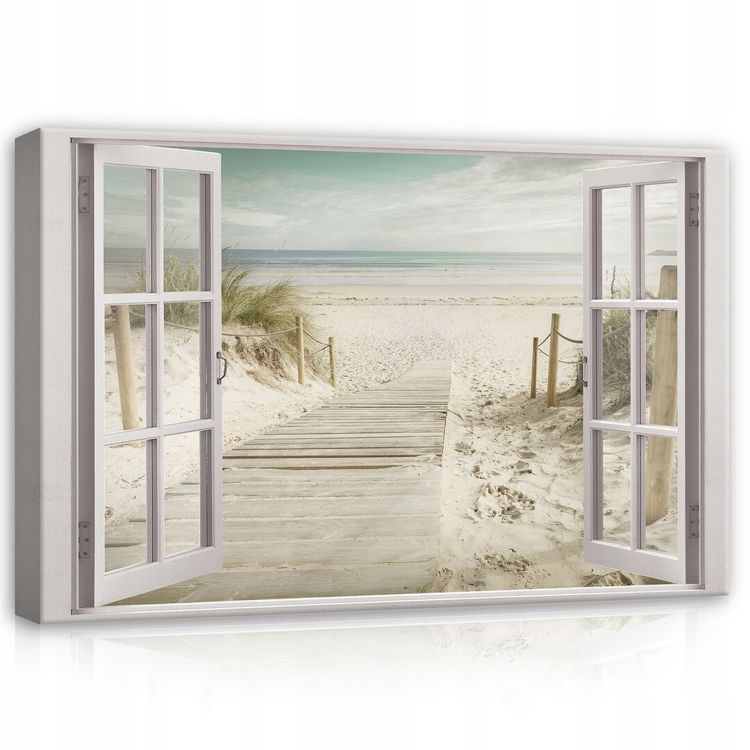 Obraz 120x80 Pláž moře oceán léto písek klid krajina mořský vánek