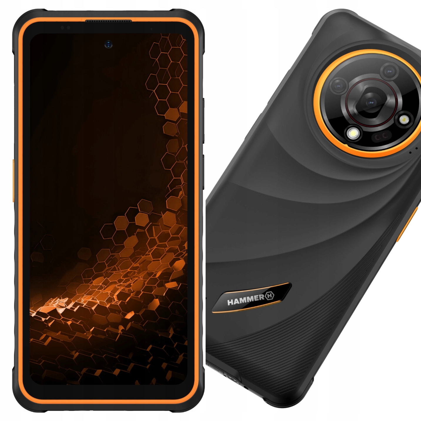 Smartfon Hammer Iron 6 5G 8GB/256GB Telefon Dotykowy Pancerny 6,56"