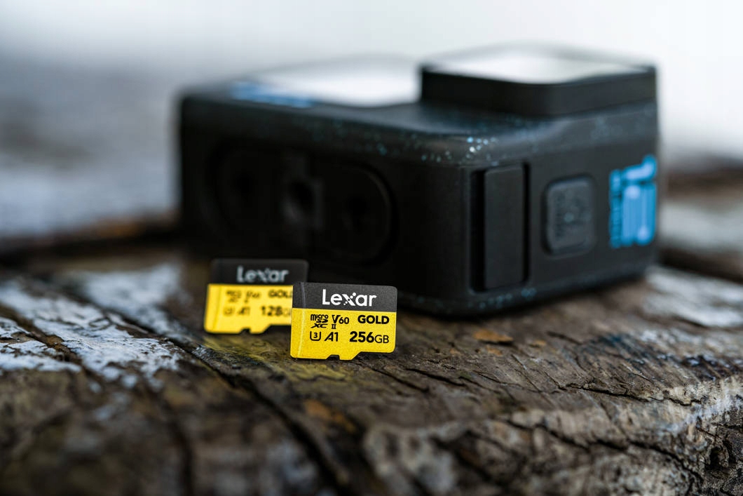 Lexar microSDXC Gold 256GB UHS-II U3 V60 A1 R 280MB/s W 180MB/s Model microSD GOLD