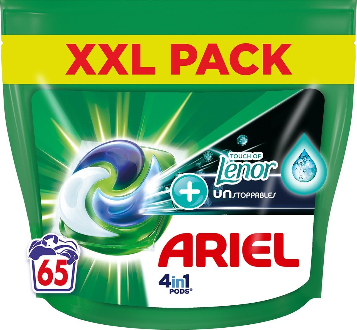 Ariel Touch of Lenor 65 praní kapslí 4v1
