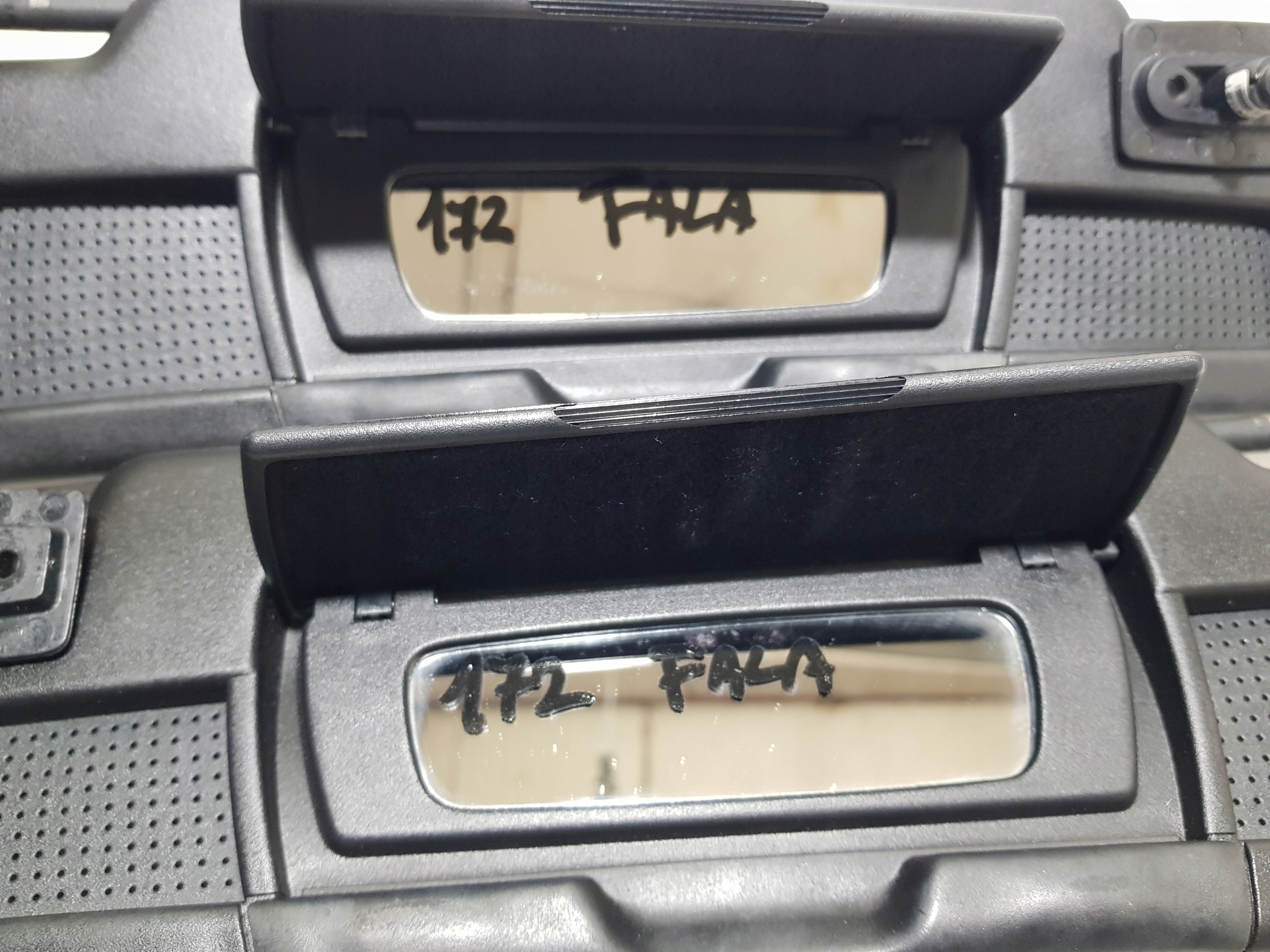 visors right left KOMPLET MERCEDES SLK R172 SLC W172