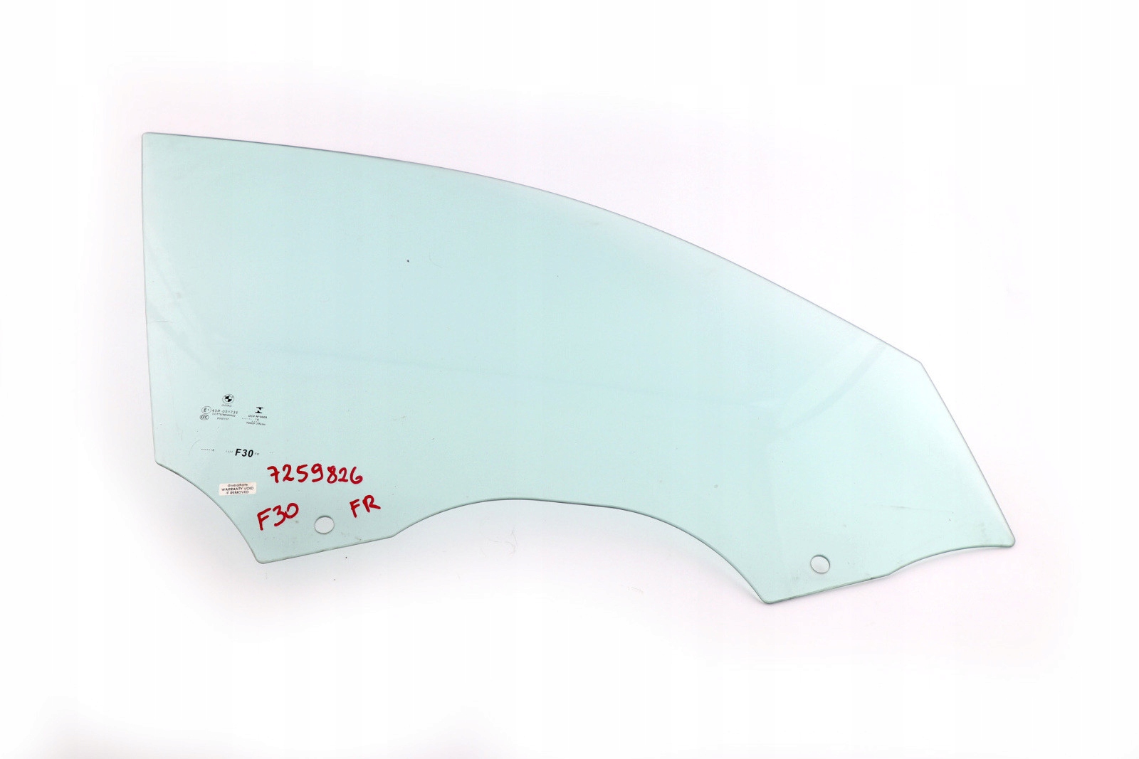 BMW F30 F31 скло передньої правої двері AS2 7259826