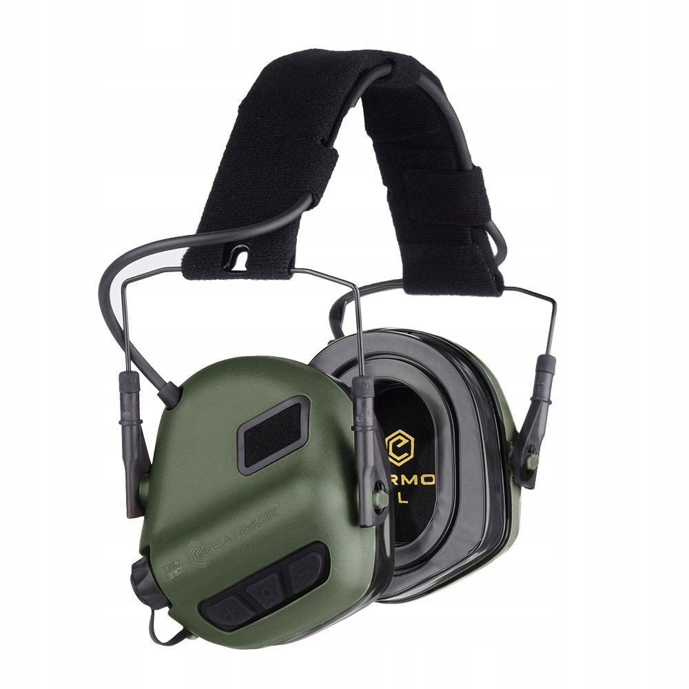 Słuchawki Earmor M31 Plus M31-FG Foliage green aktywne ochronniki słuchu