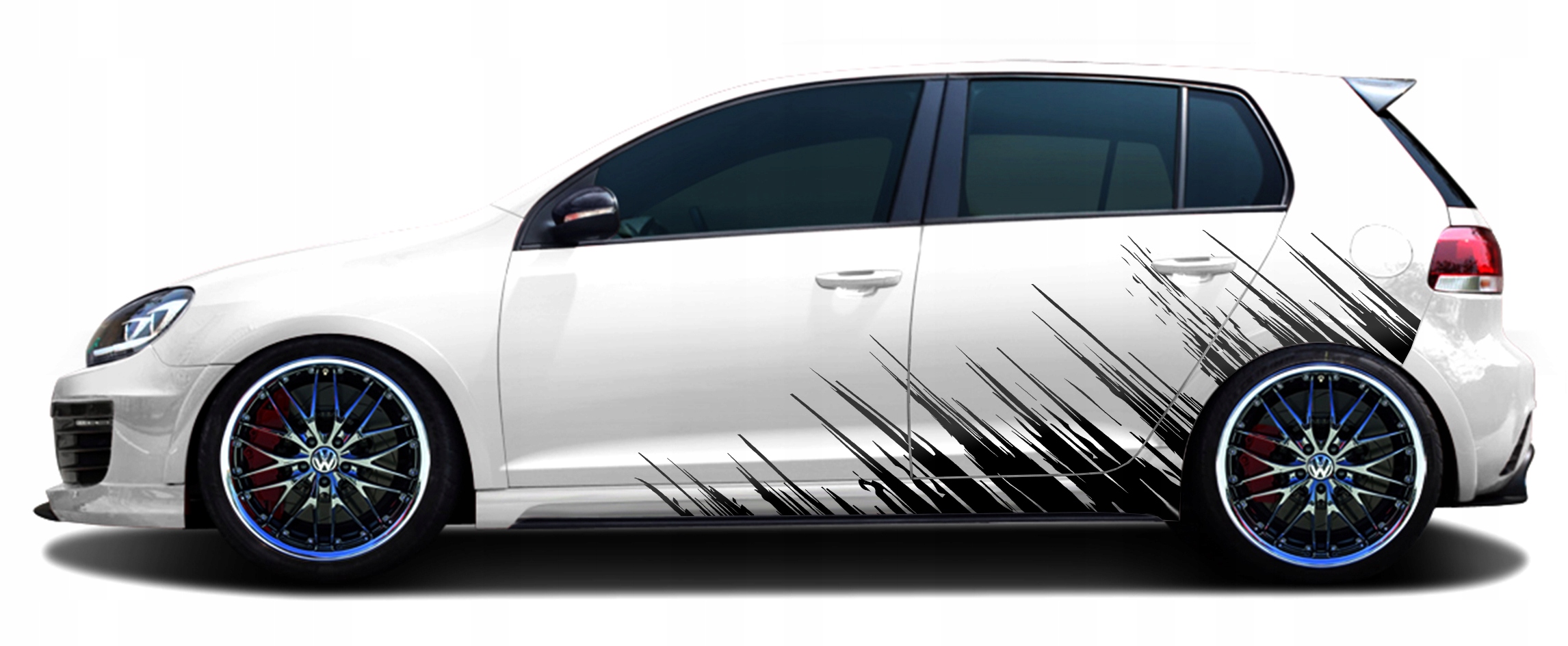 NAKLEJKA MOTYW NA AUTO ZACIEKI MAZIE 210x60cm 2X Producent code MG282