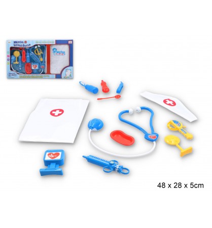 ZESTAW LEKARSKI DOKTORA PIELĘGNIARKI LEKARZA KITEL Rola lekarz