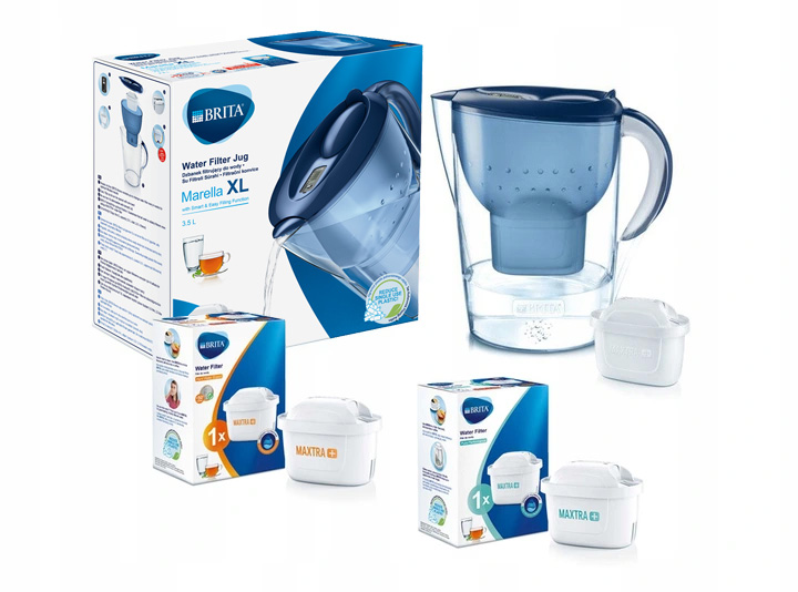 

Dzbanek filtrujący Brita Marella XL 3 filtry