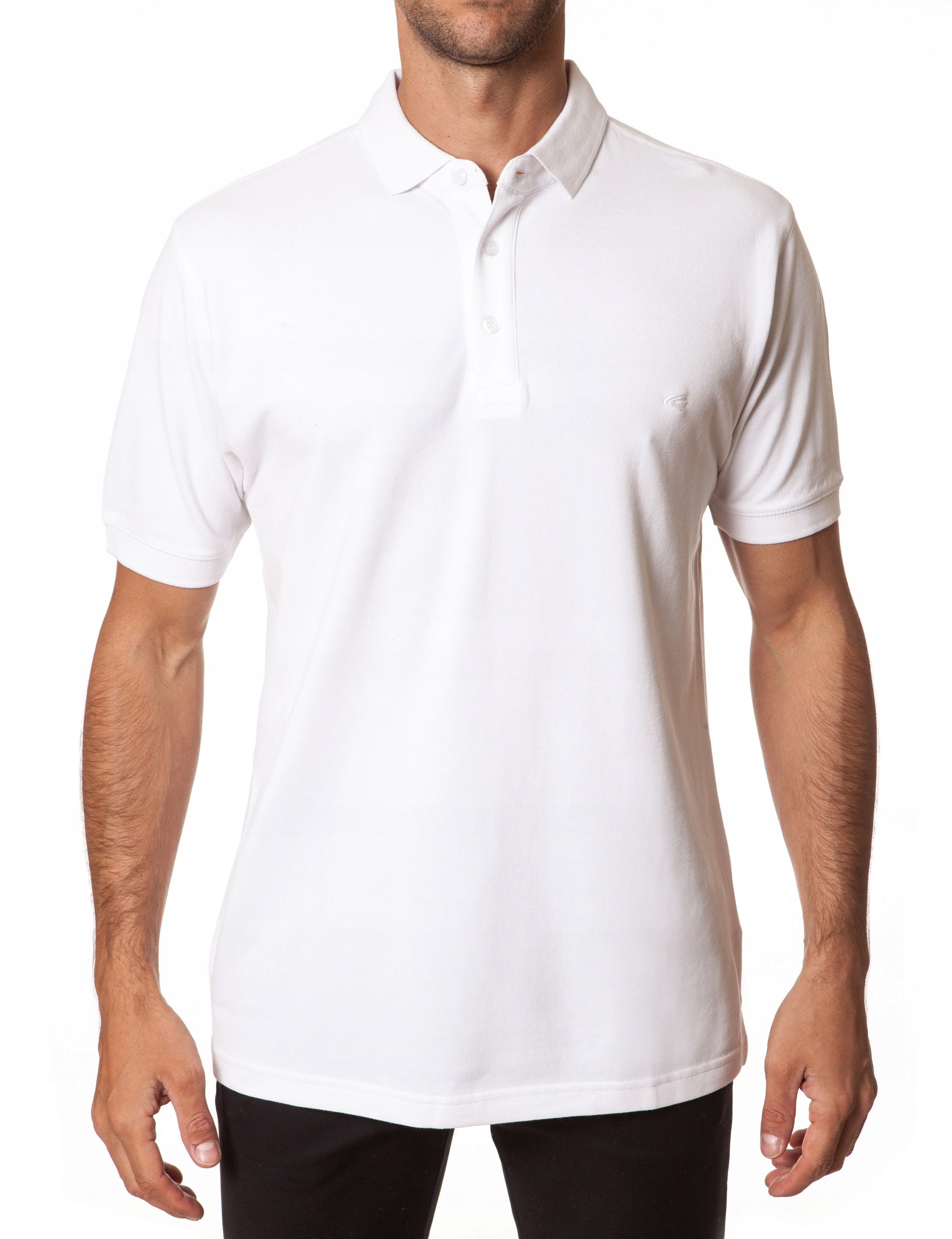 

Camel Active koszulka polo t-shirt biała XL Biały