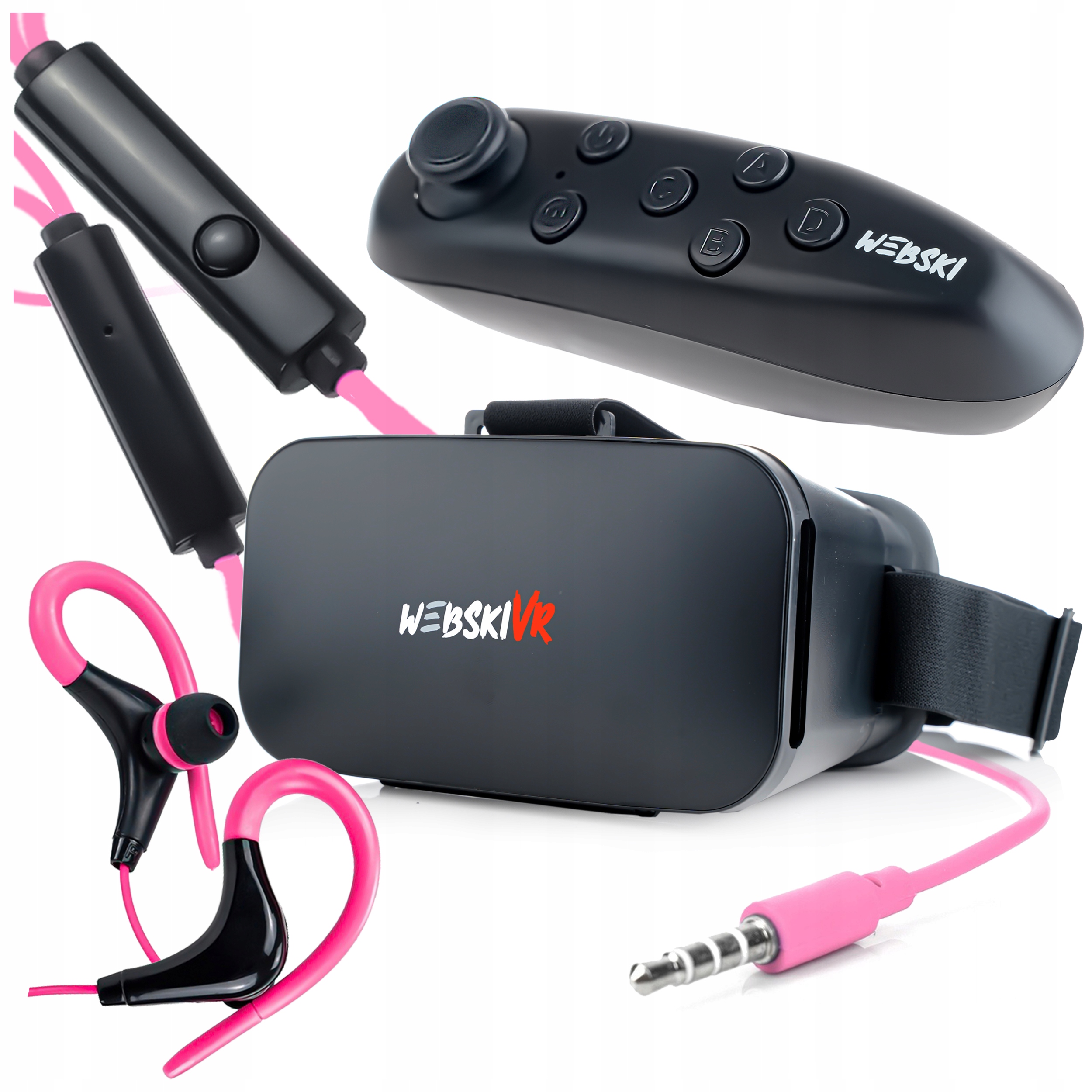 WIRTUALNA RZECZYWISTOŚĆ GOGLE 3D OKULARY VR PILOT