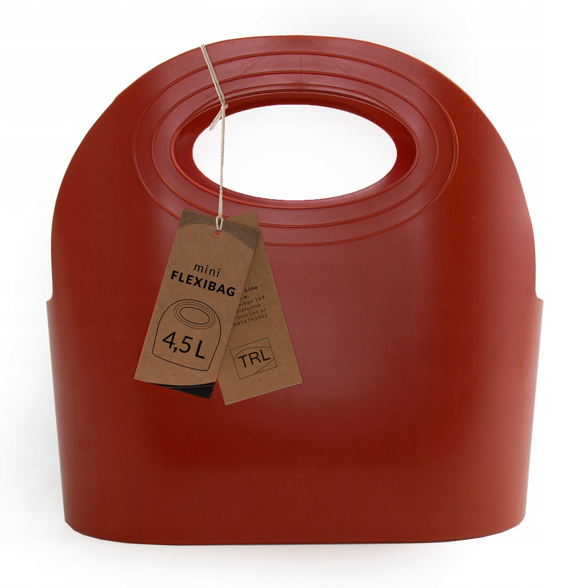 

Koszyk sklepowy Mini Flexibag 4,5L czerwony