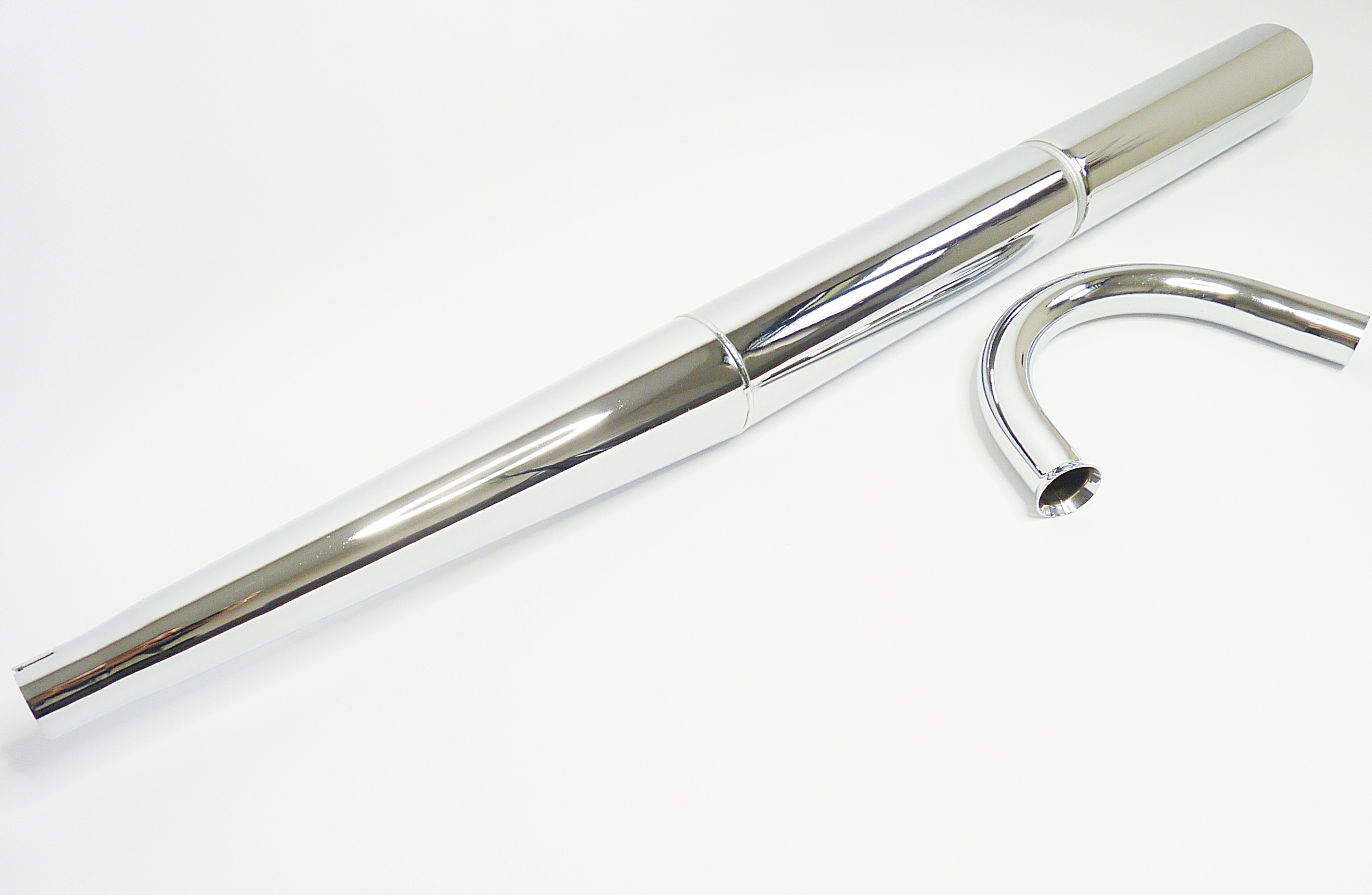 Tłumik wydech Kolanko MZ TS 250 DDR ORYGINAŁ