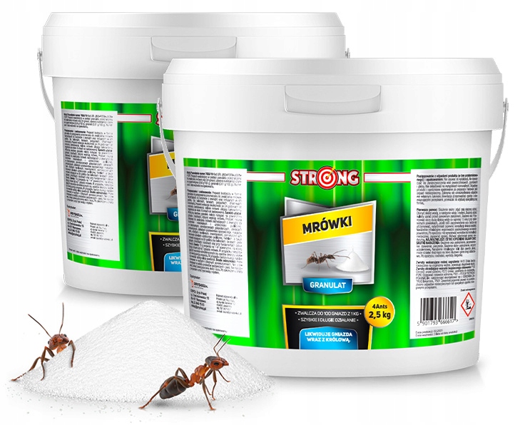 2x2,5 Kg Najlepszy Proszek Na Mrówki Środek Na Mrówki Do Ogrodu Strong