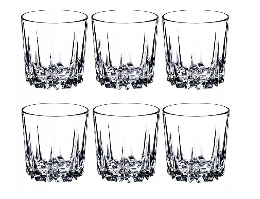 

Zestaw szklanki 6 szt komplet do whisky na drinki