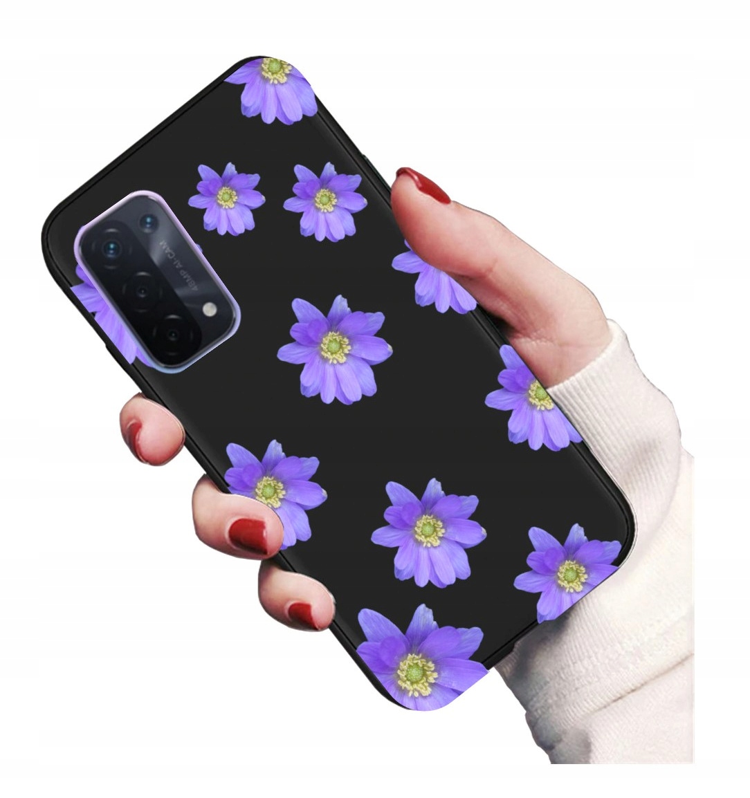 

Etui matowe Guma do Oppo A74 5G A54 5G