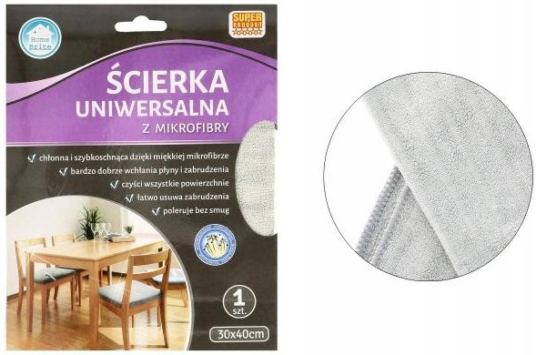 

Ściereczka Mikrowłókna Ścierka Uniwersalna Max