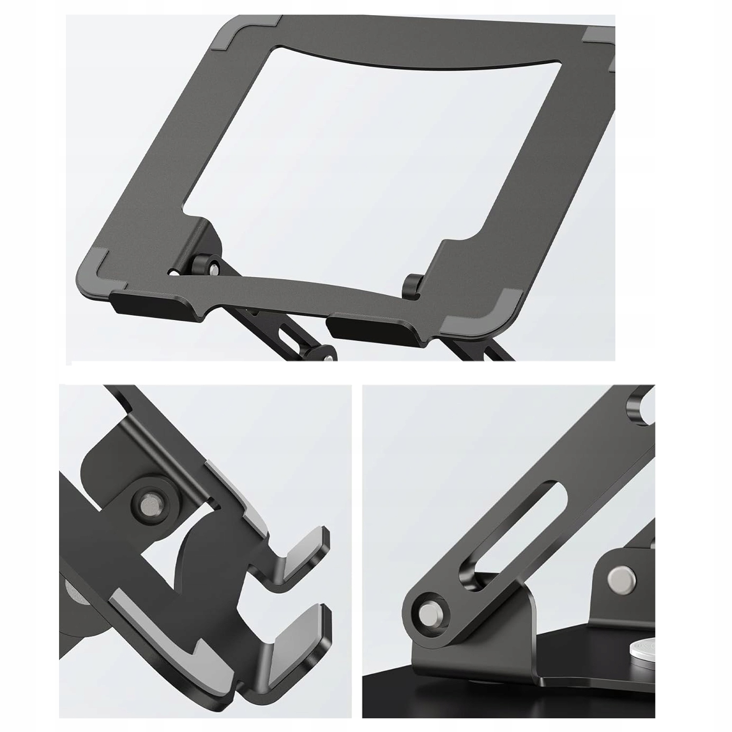 PRZENOŚNY PODSTAWKA POD LAPTOPA REGULOWANA OBROTOWA 360° STOLIK SKŁADANA Marka Bedee