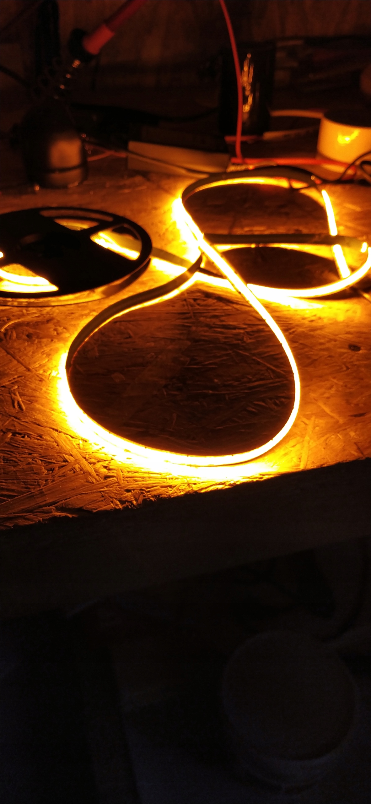 pomarańczowa taśma led cob neon pasek listwa 12V EAN (GTIN) 69205140