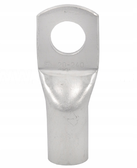 

Końcówka miedziana oczko 10mm2 M6 konektor