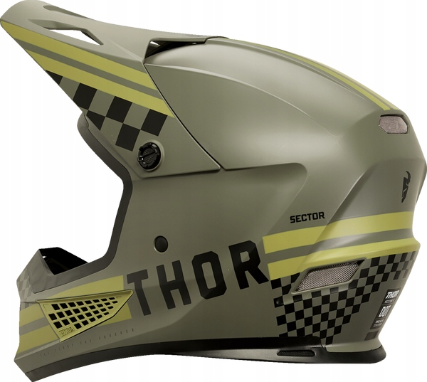 Kask Thor Sector 2 Combat army/black M Certyfikat DOT tak
