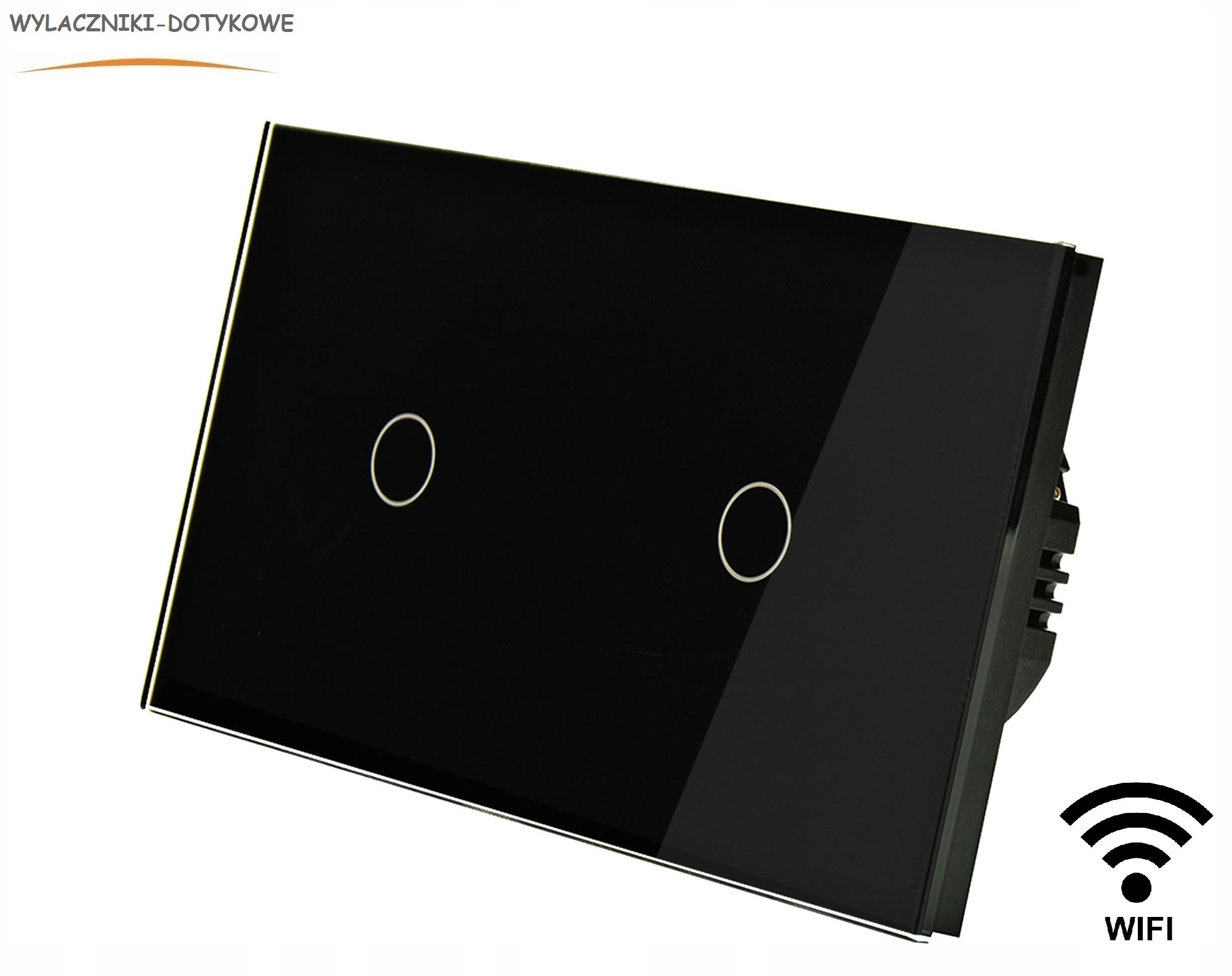 

Włącznik Dotykowy Podwójny 1P+1P Wifi Bez N
