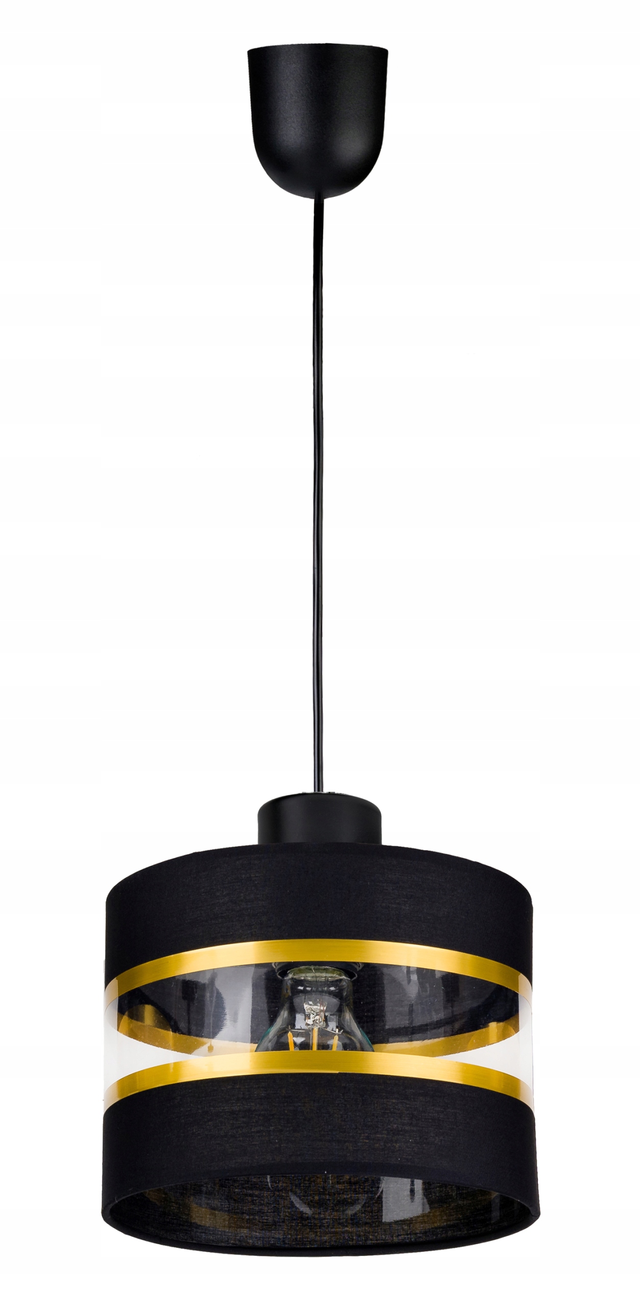 

Lampa Wisząca Zwis żyrandol sufiowa Abażur 1xE27