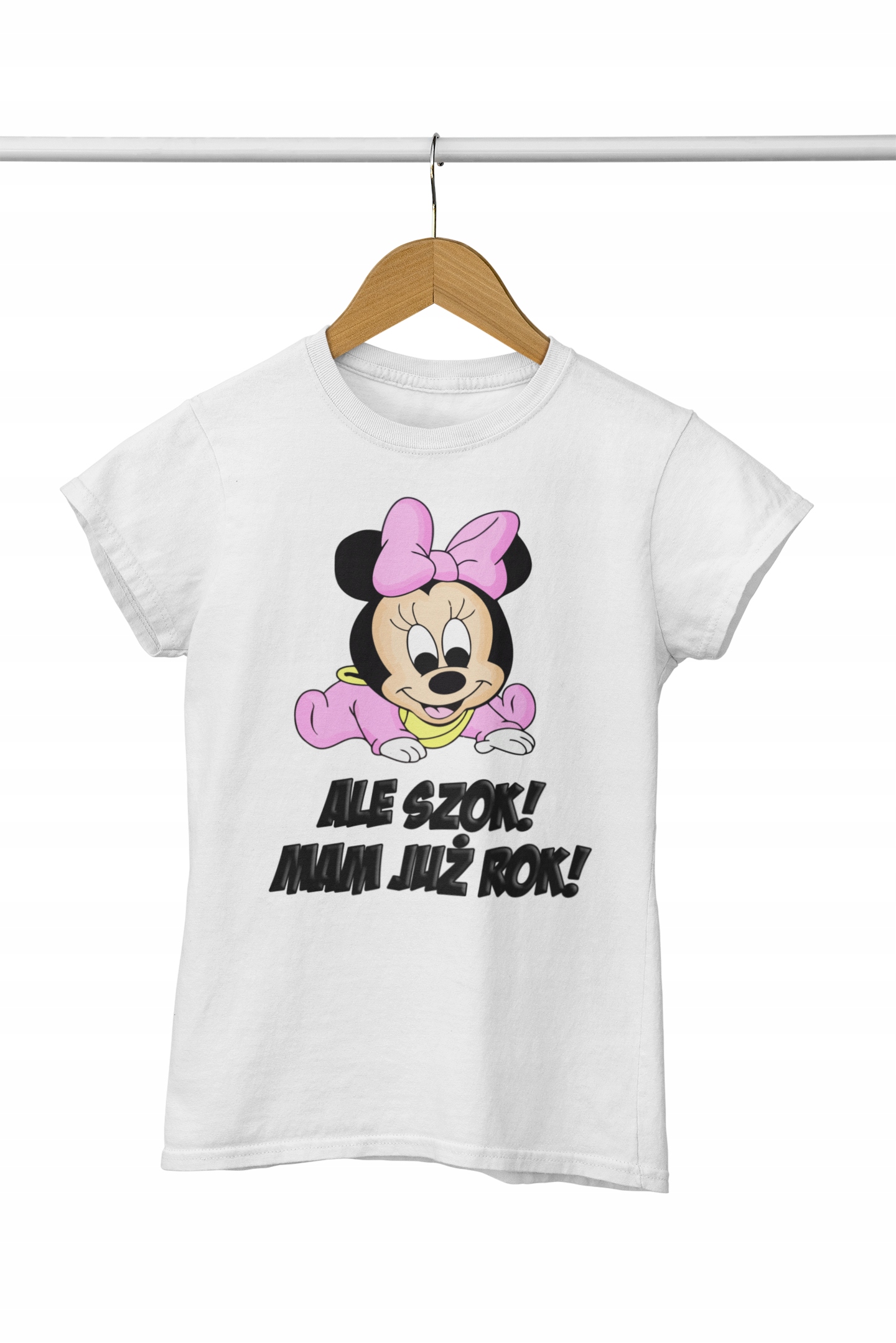 

Koszulka Ale Szok, Mam Już Rok Minnie - 86-92 Xxxs