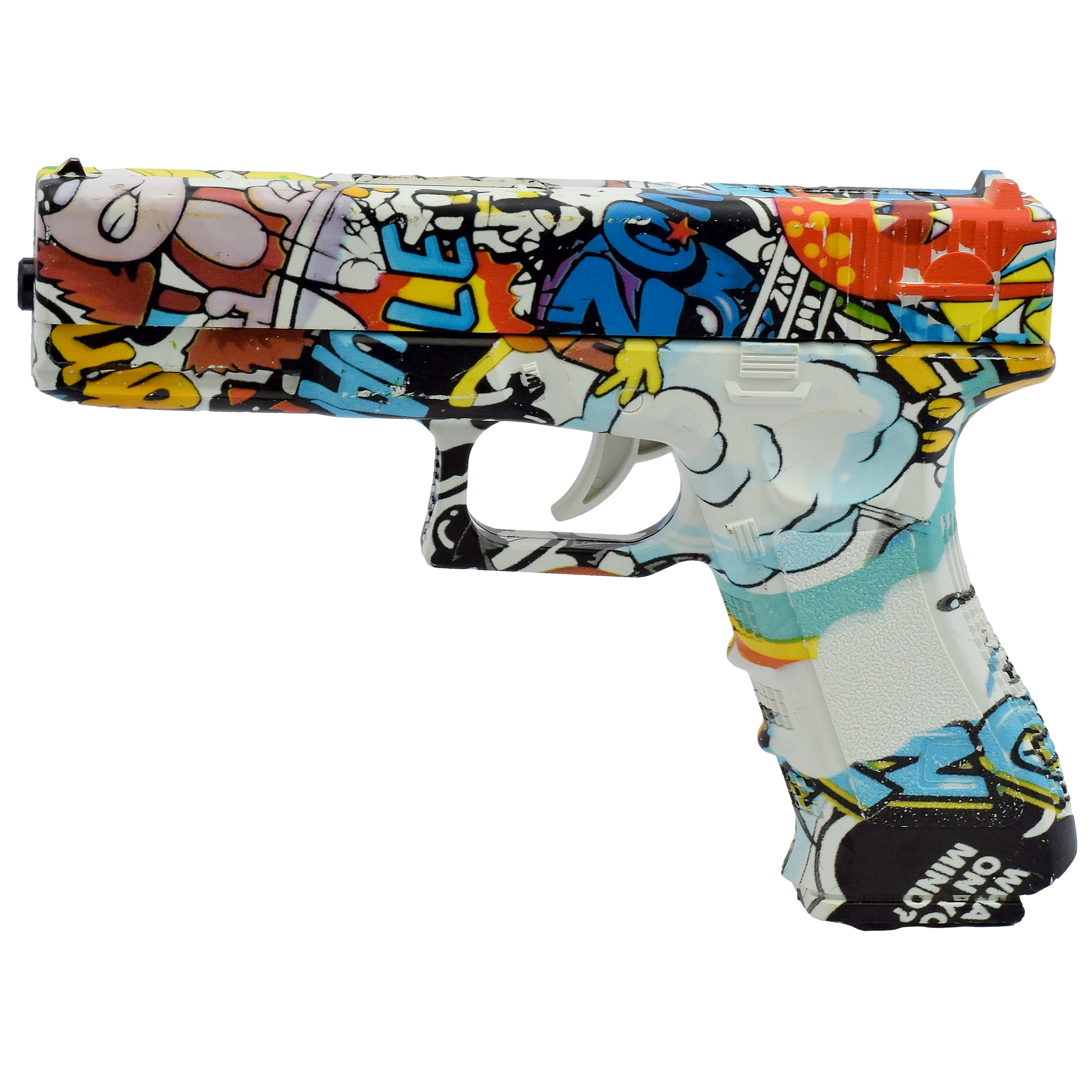 PISTOLET GLOCK KARABIN NA KULKI ŻELOWE BEZPIECZNY Materiał plastik