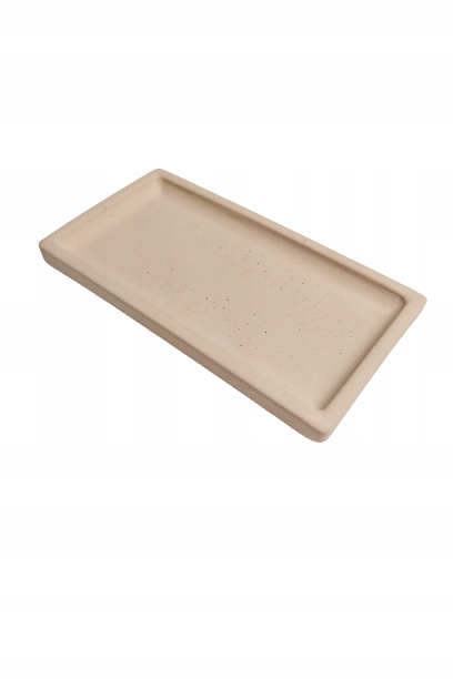

Betonowa podstawka taca dekoracyjna oat milk