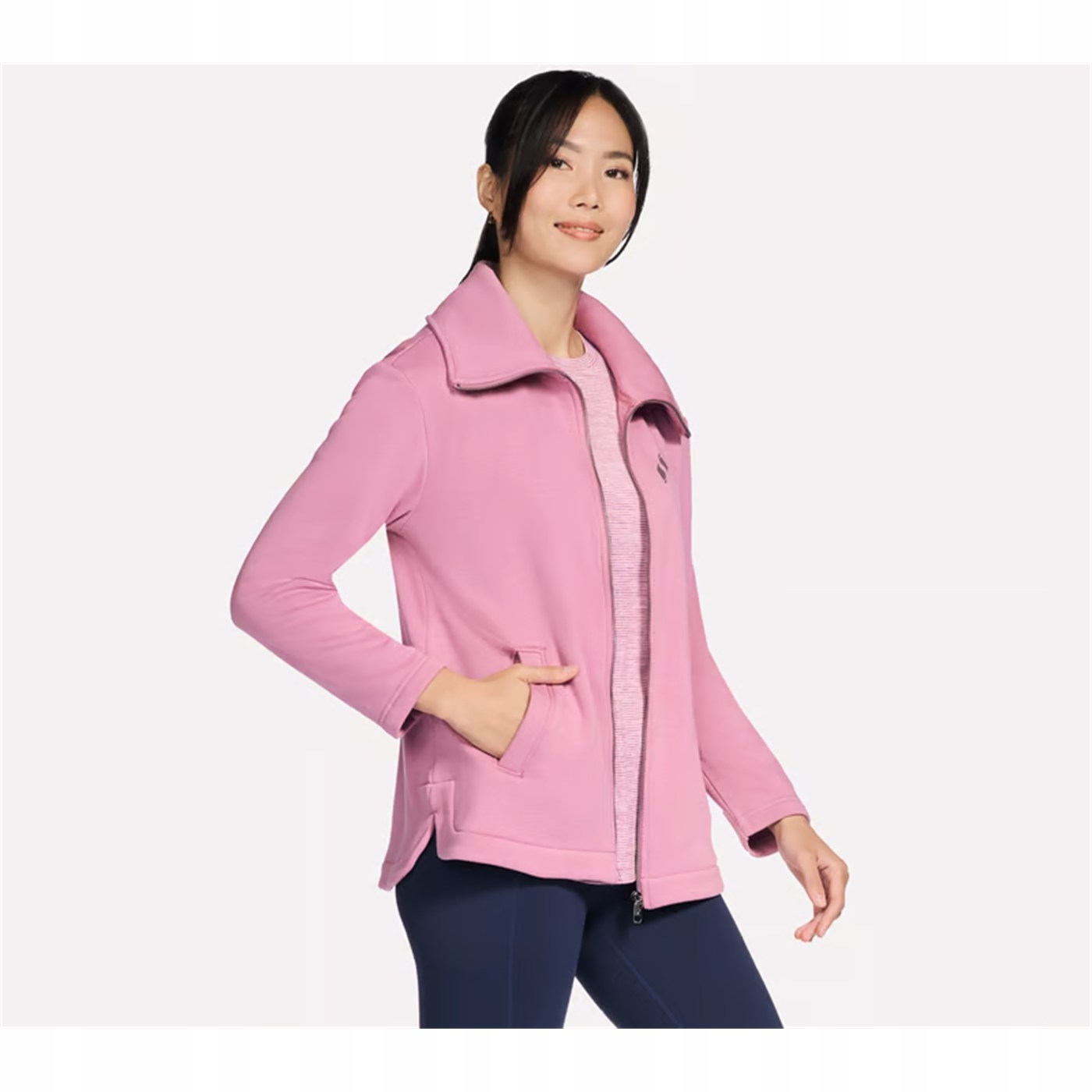 Skechers Gosnuggle Tunic Fz Jacket JA214-ROS M