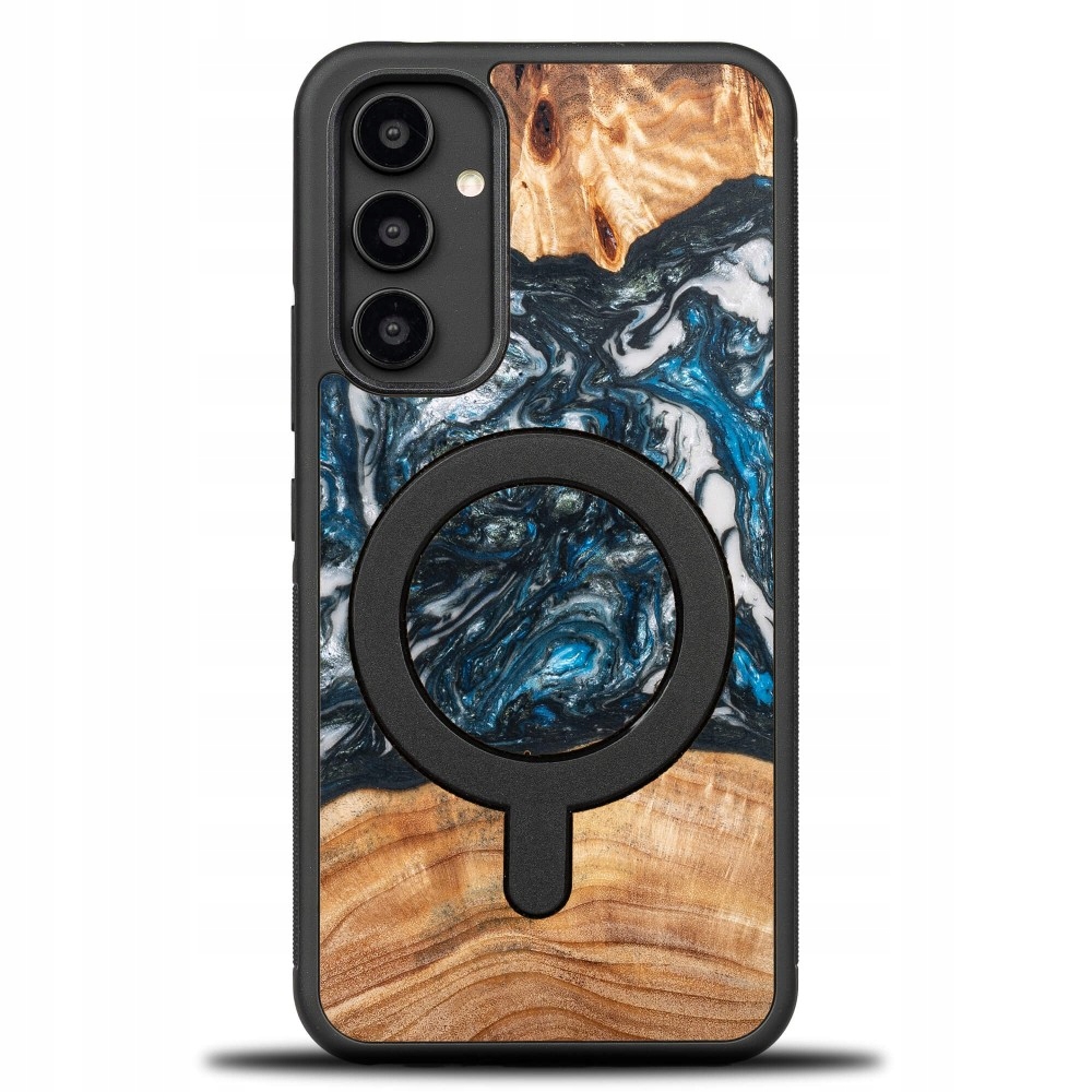 Pouzdro Bewood Unique pro Samsung Galaxy A54 5G Planety Země s MagSafe
