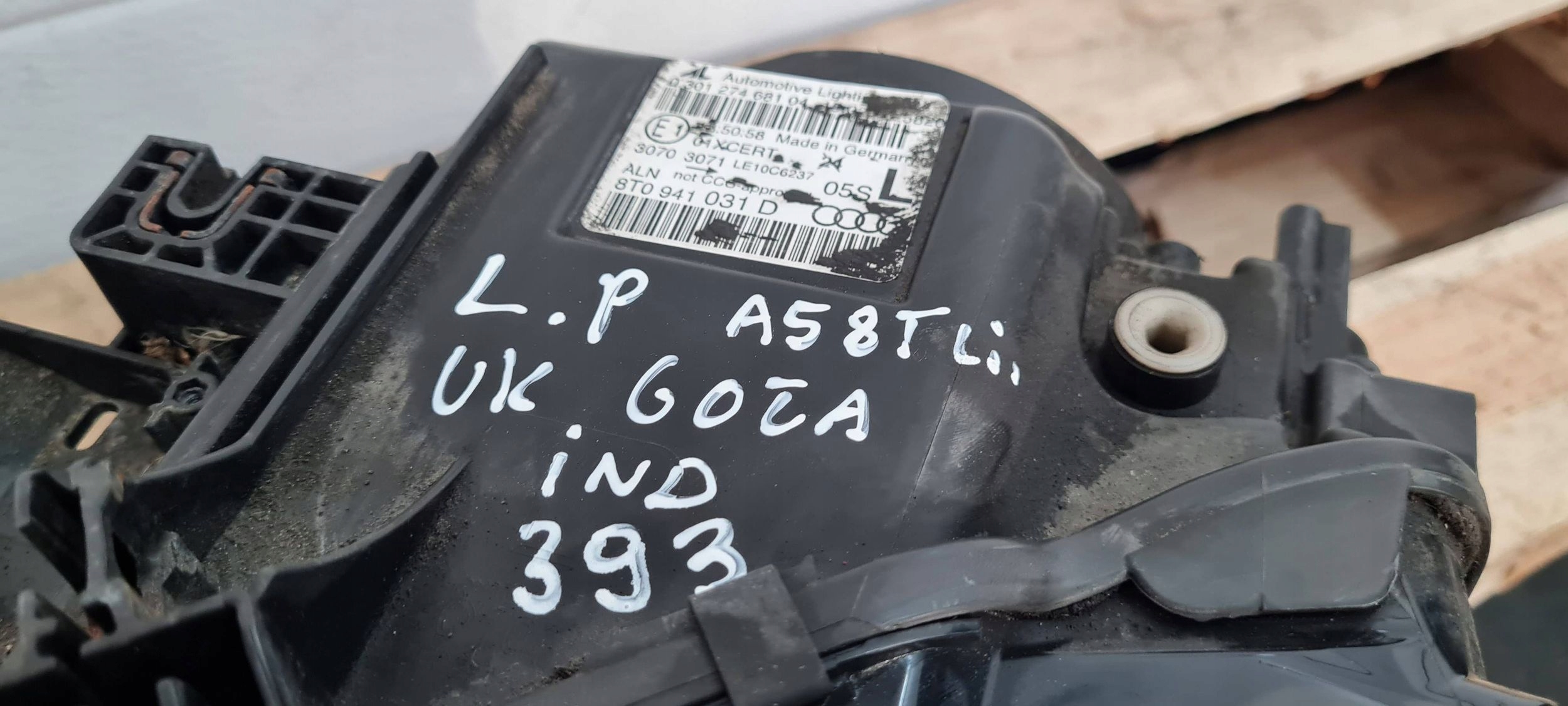 A5 8T S5 LIFT light left left front XENON ANGLIK 8T0941031D