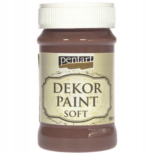 Farba kredowa Pentart brązowy vintage, 100 ml