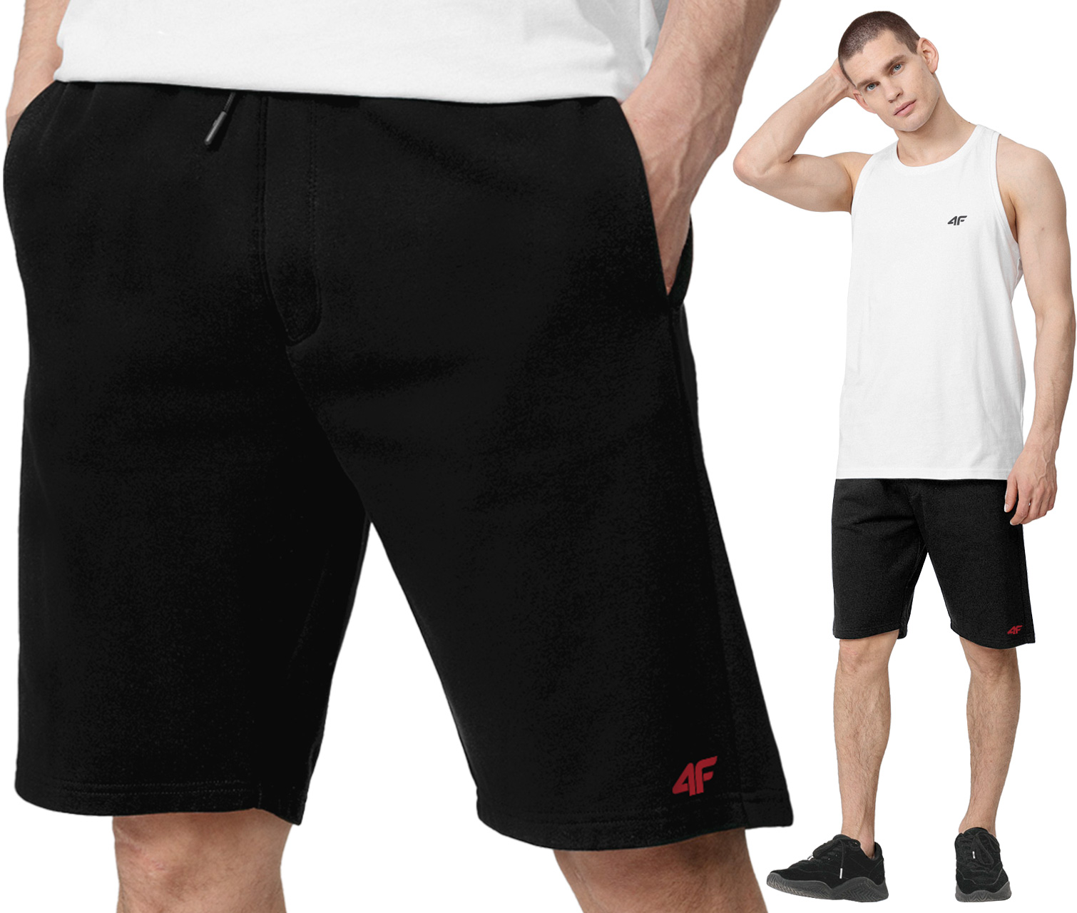 

Spodenki Męskie 4F Krótkie Spodnie Szorty Bawełna